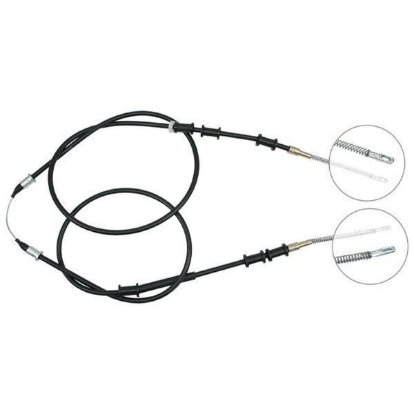 Parking brake cable 3.130 mm A.B.S. suitable for e.g. OPEL KADETT
