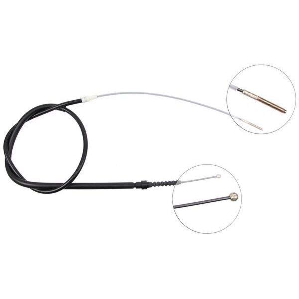 Parking brake cable 1,800 mm disc brake A.B.S. for e.g. VW GOLF