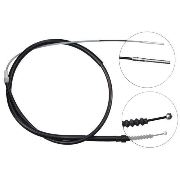 Parking brake cable 1,840 mm disc brake A.B.S. for e.g. VW JETTA
