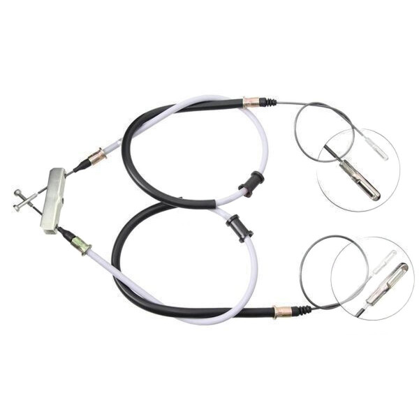 Parking brake cable 1,550 mm disc brake A.B.S. for e.g. OPEL OMEGA