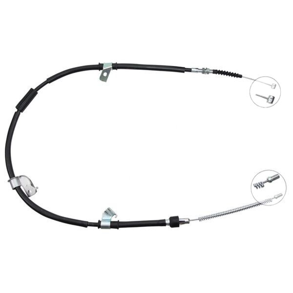 Parking brake cable 1,450 mm drum brake A.B.S. for e.g. MITSUBISHI L