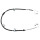 Parking brake cable 1,450 mm drum brake A.B.S. for e.g. MITSUBISHI L
