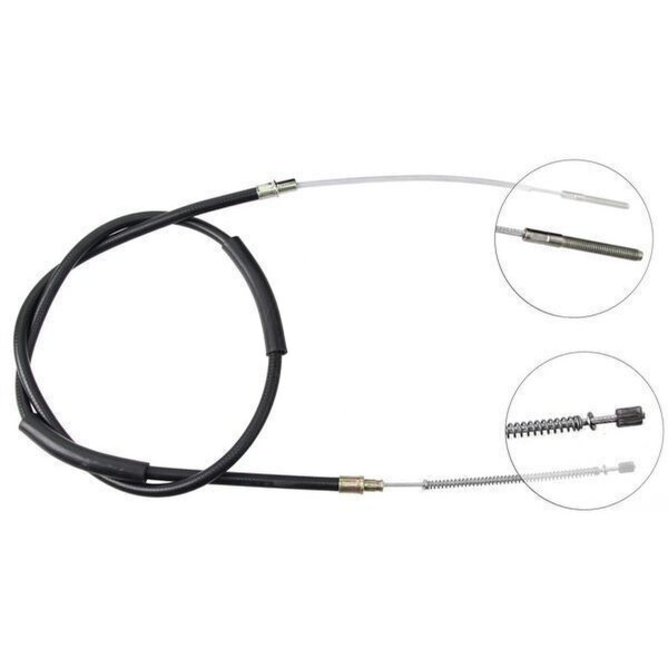 Seilzug Feststellbremse kein Wegrollen 1.655 mm A.B.S. für u.a. VW GOLF
