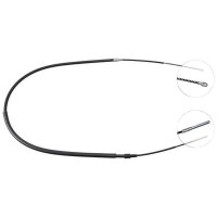 Parking brake cable 1,500 mm drum brake A.B.S. for VW...
