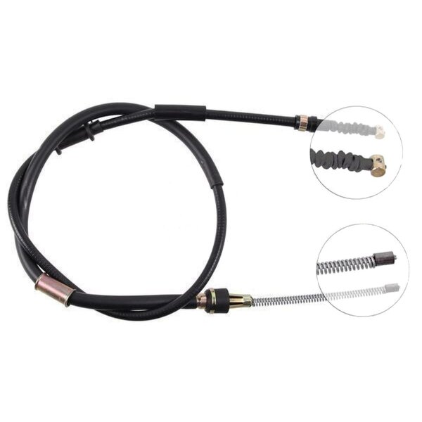 Parking brake cable 1.437 mm A.B.S. suitable for MITSUBISHI PAJERO