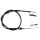 Parking brake cable 1.437 mm A.B.S. suitable for MITSUBISHI PAJERO