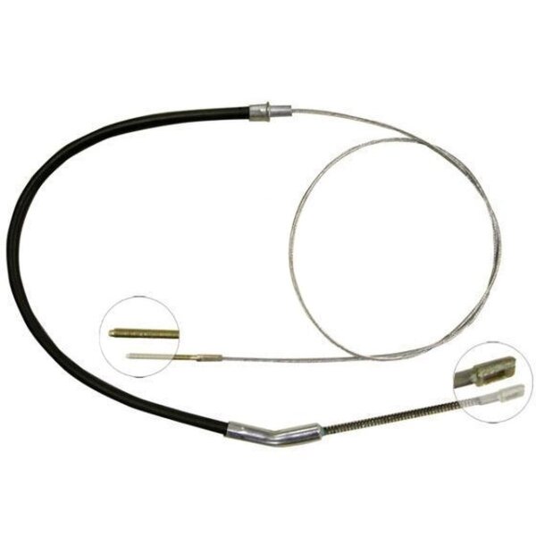 Parking brake cable 1,763 mm drum brake A.B.S. for VW KAEFER and others