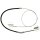 Parking brake cable 1,763 mm drum brake A.B.S. for VW KAEFER and others
