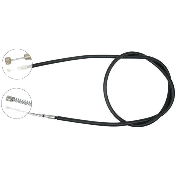 Parking brake cable 2,030 mm disc brake A.B.S. for MITSUBISHI SPACE