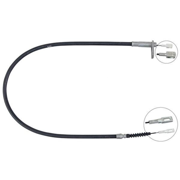 Parking brake cable 1,109 mm A.B.S. for MERCEDES-BENZ S-CLASS