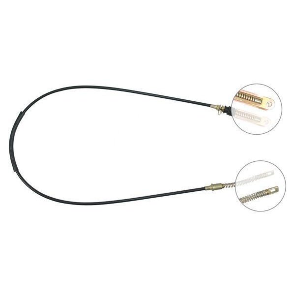 Parking brake cable 1,270 mm A.B.S. for SUZUKI SJ413 and others