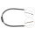 Parking brake cable 893 mm drum brake A.B.S. for e.g. ALFA ROMEO ARNA