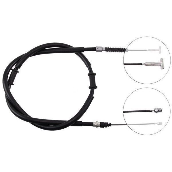 Parking brake cable 1,581 mm discs A.B.S. for ALFA ROMEO SPIDER and others
