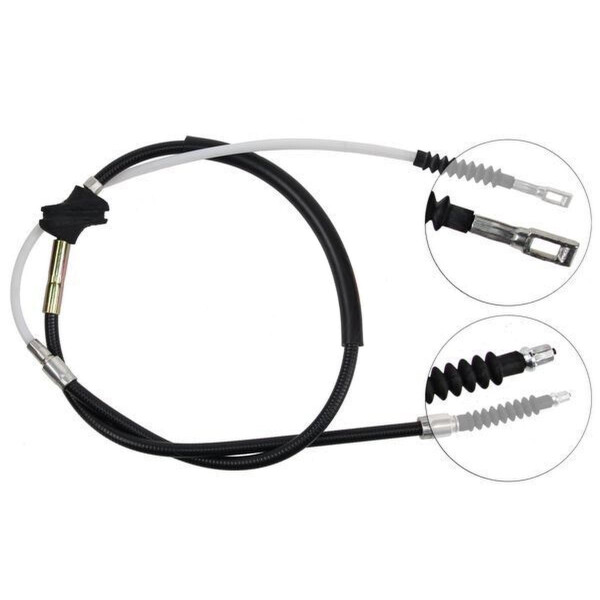 Parking brake cable 1,491 mm disc brake A.B.S. for AUDI A6 and others