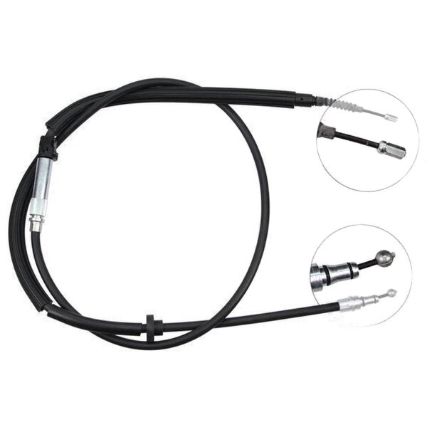 Seilzug Feststellbremse hinten A.B.S. für AUDI A6 C5