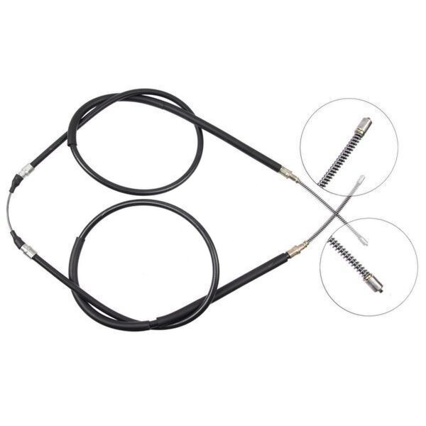 Parking brake cable 2,565 mm drum brake A.B.S. for VW PASSAT and others