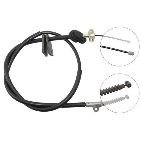 Parking brake cable no rolling 1.582 mm A.B.S. for NISSAN PRIMERA