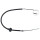 Parking brake cable 819 mm drum brake A.B.S. for FORD MAVERICK and others