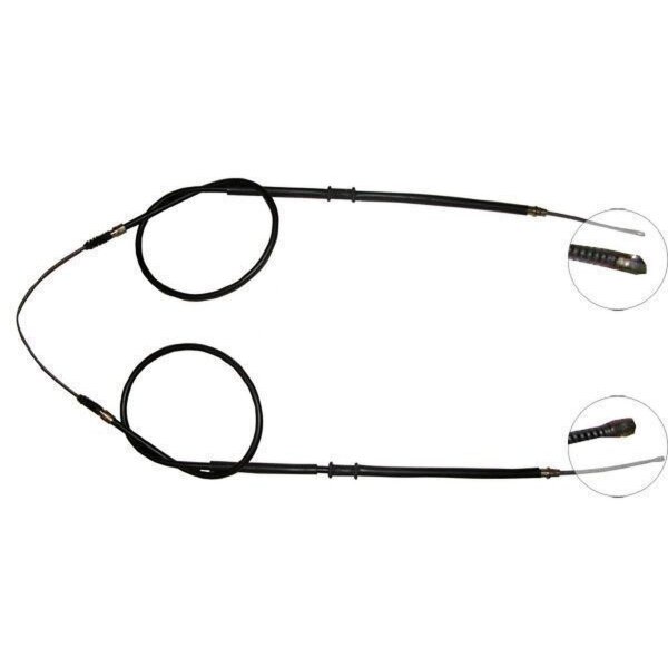 Seilzug Feststellbremse 3.104 mm Trommelbremse A.B.S. für u.a. FIAT FIORINO