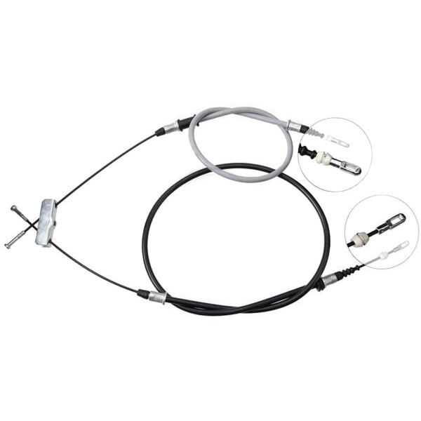 Parking brake cable 1.175 mm disc brake A.B.S. for e.g. OPEL ASTRA