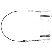Parking brake cable 750 mm drum brake A.B.S. for e.g....