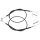 Parking brake cable 1,705 mm drum A.B.S. for FORD ESCORT and others