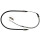 Parking brake cable no rolling 1,430 mm A.B.S. for OPEL CORSA and others