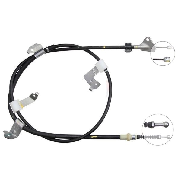 Parking brake cable 1,830 mm disc brake A.B.S. for TOYOTA AURIS and others