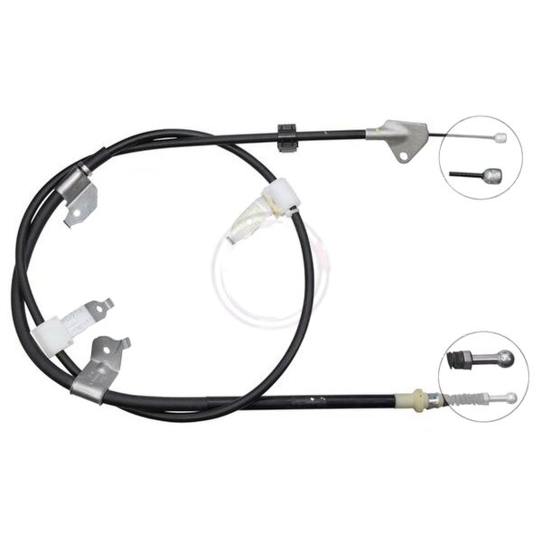 Parking brake cable 1,840 mm disc brake A.B.S. for TOYOTA AURIS and others