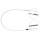 Parking brake cable 960 mm drum brake A.B.S. for e.g. OPEL CORSA