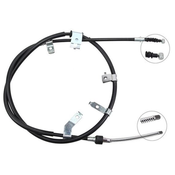 Parking brake cable 2.023 mm A.B.S. for e.g. MITSUBISHI L200