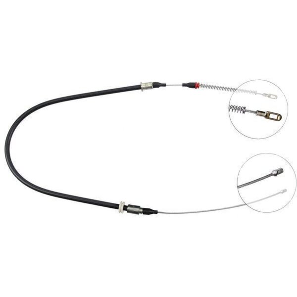 Seilzug Feststellbremse kein Wegrollen 1.262 mm A.B.S. für u.a. OPEL CORSA