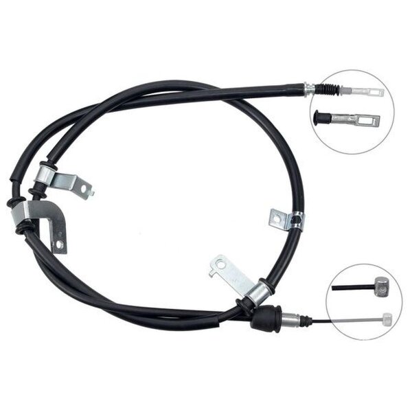 Parking brake cable 1,878 mm disc brake A.B.S. for HYUNDAI SANTA