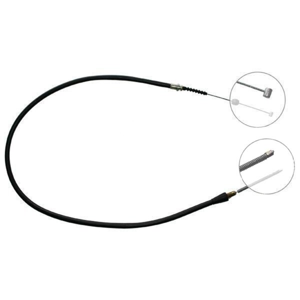 Parking brake cable 1,719 mm drum brake A.B.S. for OPEL FRONTERA and others