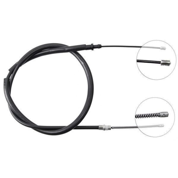 Seilzug Feststellbremse 1.561 mm Trommelbremse A.B.S. für u.a. PEUGEOT 306