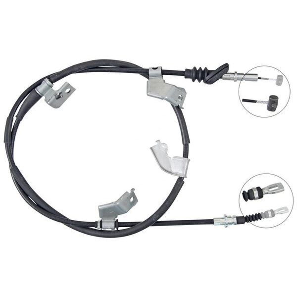 Seilzug Feststellbremse hinten links A.B.S. für HONDA CIVIC VII Stufenheck