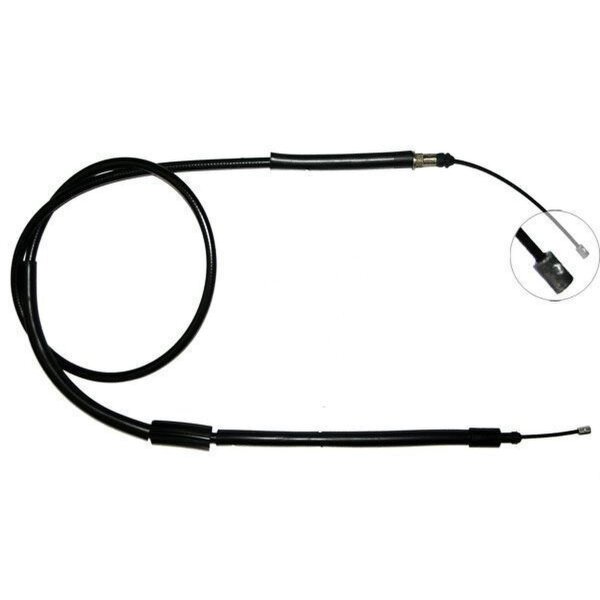 Parking brake cable 1,696 mm disc brake A.B.S. for PEUGEOT 306 and others