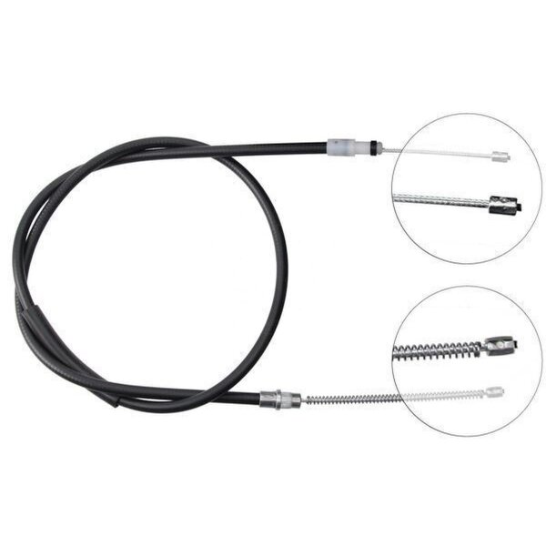Parking brake cable 1,445 mm drum brake A.B.S. for PEUGEOT 309 and others
