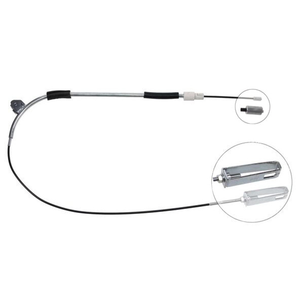 Parking brake cable 987 mm A.B.S. suitable for MERCEDES-BENZ A-CLASS