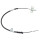 Parking brake cable 875 mm drum brake A.B.S. for e.g. HYUNDAI H-1