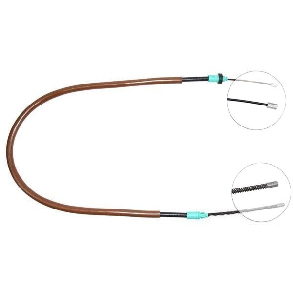 Parking brake cable 1,190 mm drum brake A.B.S. for RENAULT LAGUNA