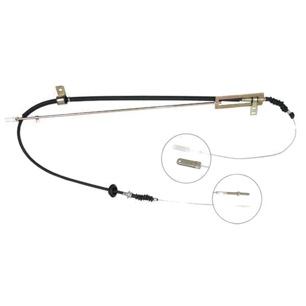 Parking brake cable no rolling A.B.S. for KIA BESTA and others