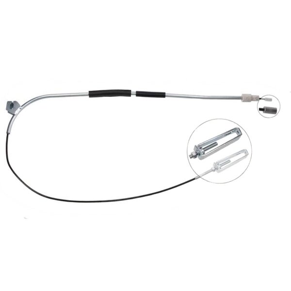 Parking brake cable 1,170 mm A.B.S. for MERCEDES-BENZ A-CLASS