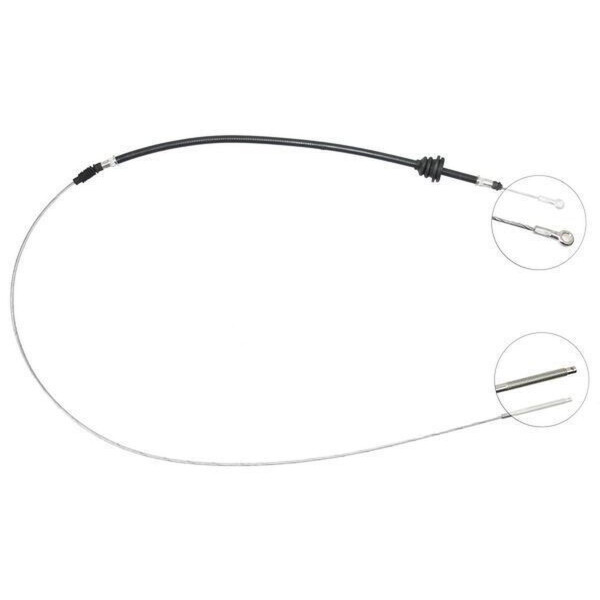 Parking brake cable 1,647 mm drum brake A.B.S. for MERCEDES-BENZ and others