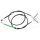 Parking brake cable 1,627 mm drum brake A.B.S. suitable for FORD KA