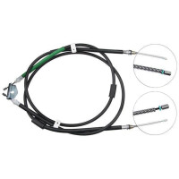 Parking brake cable 1,627 mm drum brake A.B.S. suitable...