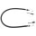 Parking brake cable 850 mm disc brake A.B.S. for e.g. RENAULT SAFRANE