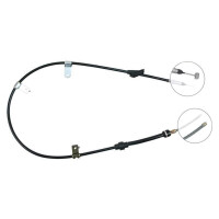 Parking brake cable 1,531 mm drum brake A.B.S. for ROVER...