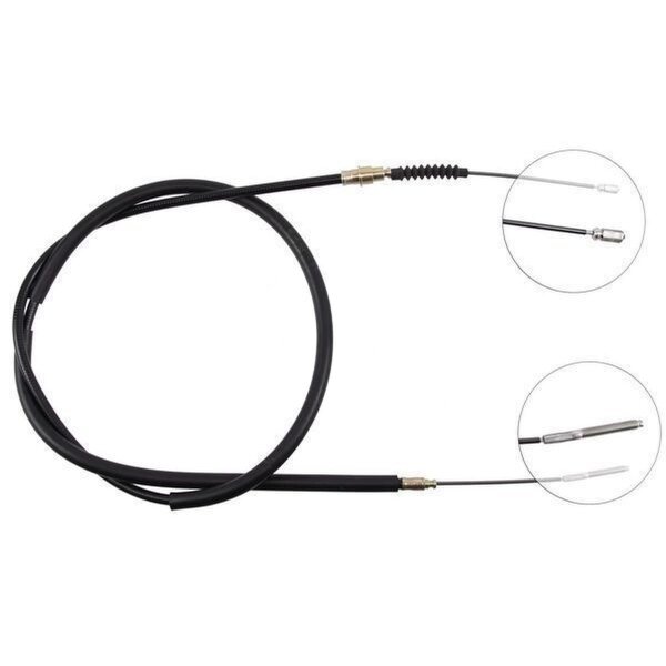 Parking brake cable 2.025 mm disc brake A.B.S. for e.g. SAAB 9000