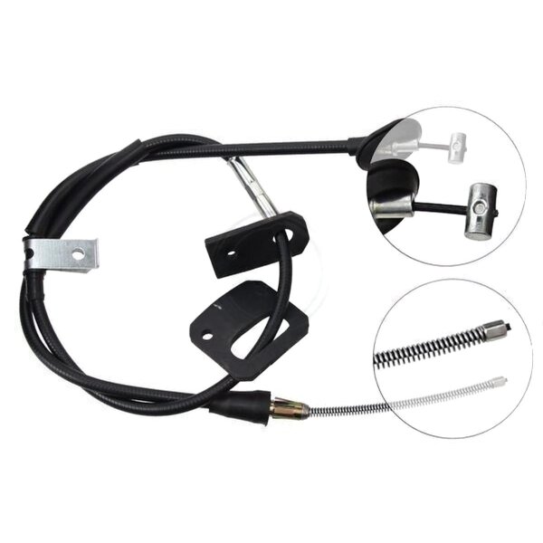 Parking brake cable 1,344 mm drum brake A.B.S. for SUZUKI VITARA and others